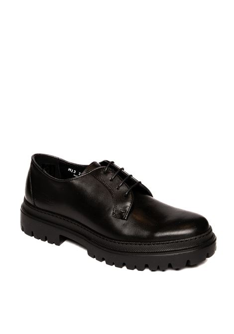 Black m13 lace-up NATIONAL STANDARD | M13NAPPA-090